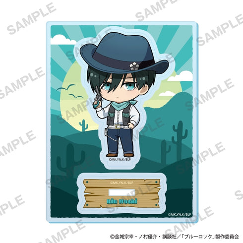 『ブルーロック』ミニキャラアクリルスタンド カウボーイ Ver. 糸師 凛